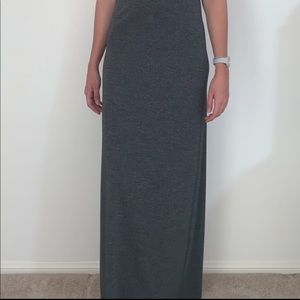 Long Grey Dress